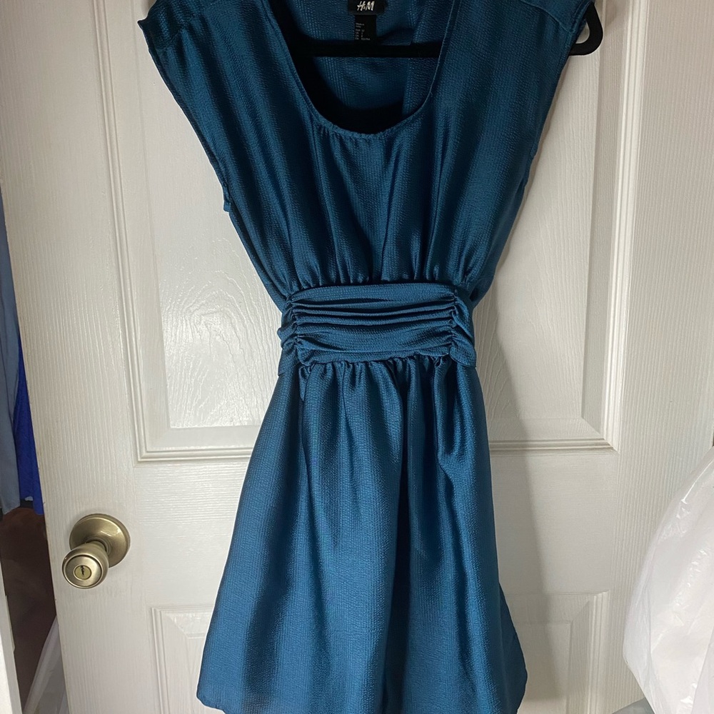 Blue H&M dress